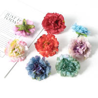 10/20Pcs Cabezas De Rosa Artificial De 5cm En Seda Para Decoración De Boda Árbol De Navidad Caja De Regalo Accesorios - details 3