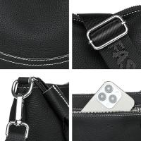 Bolso de cuero de alta calidad para Mujer, bolsos de Hombre Cruzado de cuero de Vaca, bolsos femeninos de Alta capacidad - details 0