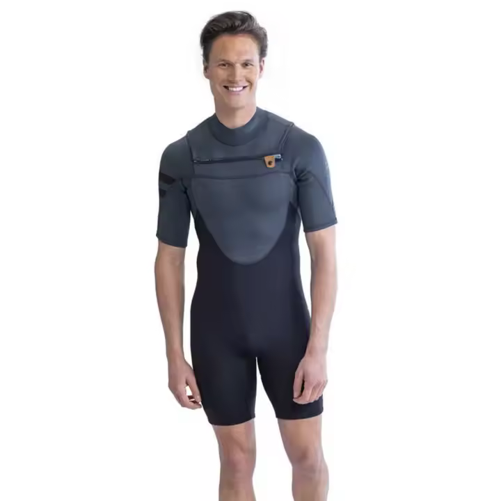 Jobe Traje De Neopreno Con Cremallera En El Pecho Y Mangas Cortas Perth 3/2 Mm - 1