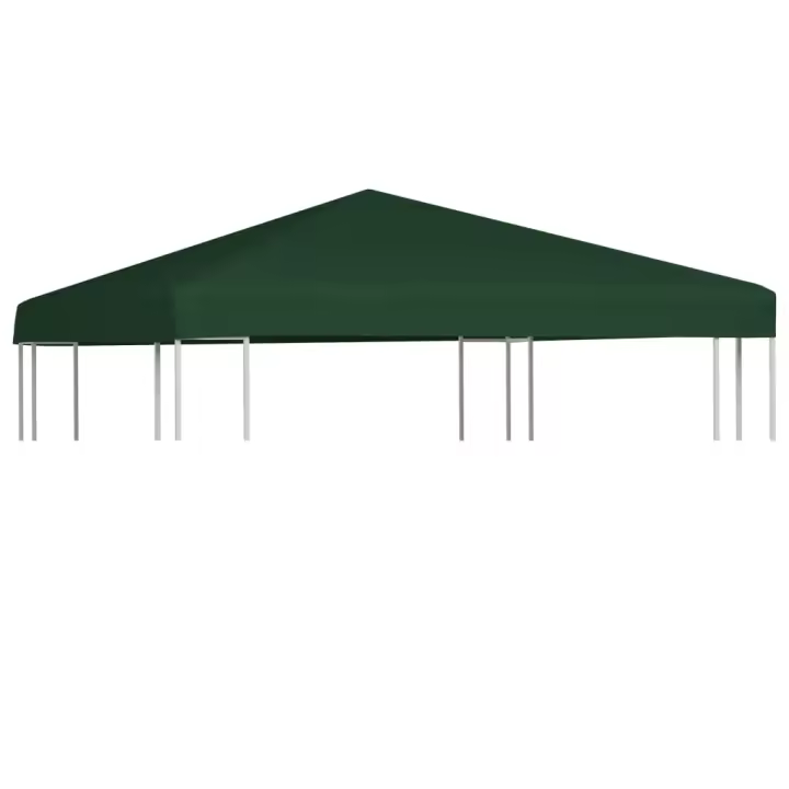 vidaXL Toldo de Cenador 2 Niveles 310 g/m² 3x3 m Pabellón Patio Jardín Color Azul,  Beige,  Blanco y mas - 1