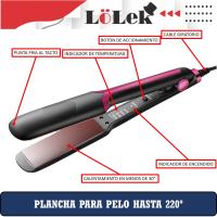 Plancha de Pelo Lolek-Surker-Oryx, Temperatura hasta 220°C, Cable Giratorio 360°, Apagado Automático, Todo Tipo Cabello - details 2