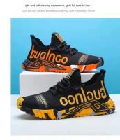 Nuevos Zapatos Deportivos Casuales Para Hombre Ligeros Y Moda Corrida Viajes Zapatos De Malla Superior Material De Suela Plástica Sin Capa Metálica Antideslizante No Impermeables - details 7