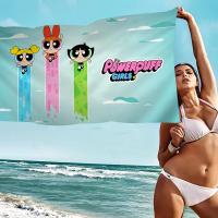 Toalla De Baño P-Power Puff-Girls Para Niñas Toalla De Playa Personalizada Toalla De Piscina Regalo De Vacaciones Toalla De Picnic Toalla De Fiesta Tamaño 30x60 Cm 50x100 Cm Absorbente Y Secado Rápido Poliéster/Celulosa De Paja - details 8