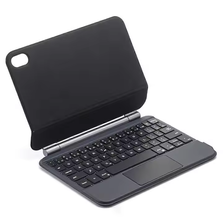 P83PRO For iPad mini (2024) (2021) Magnetic Bluetooth Keyboard with Touchpad Backlit Tablet Case - 1