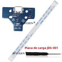 IVYUEEN Placa De Circuito De Puerto De Carga USB 12Pin JDS 011 030 040 050 Para Controlador Dualshock 4PS4 Cable Flex De Cinta - details 1