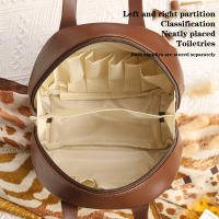 Bolsa De Cosméticos Portátil De Gran Capacidad Para Viajes Estilo Fashion Organizador De Maquillaje Tamaño 34x45cm - details 5