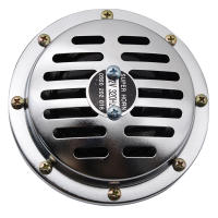 Bocina Eléctrica AD 12V De Color Cromo De Aluminio Para Coches Camiones Y Motocicletas Accesorios Con Sonido Super Fuerte - details 4