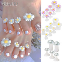 8 Pcs/Pack Separadores De Dedos De Pies En Forma De Margarita De Silicona Suave Para Pedicura Y Arte De Uñas Herramientas Para Espaciadores De Dedos De Pie - details 0