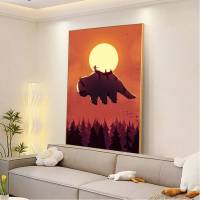 Póster De Pintura Moderna Sin Marco De Avatar La Última Airebender En Lienzo Para Decoración De Pared Del Salón Y Dormitorio - details 6