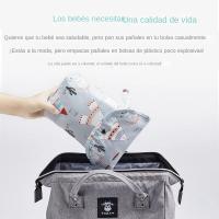 Bolso De Diaper Para Bebé Organizador Portátil De Viaje Al Aire Libre Mini Bolsa De Pañales Para Carrito De Compras Reutilizable Almacenamiento Para Mami - details 0