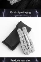 Multi-herramienta Portátil 14 En 1 Pliers Saber Para Camping Y Uso Doméstico Knive De Acero Inoxidable Fodling Blade Herramienta De Bolsillo - details 11