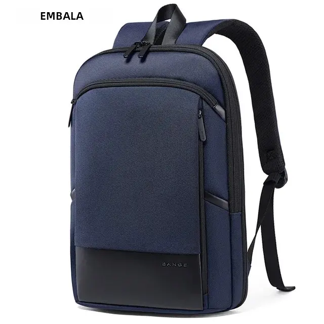 BANGE Hombro Mochila Negocios Hombre Impermeable 15.6" Laptop Fashion Clásica Viaje Moto&Biker Ligera Escalable Bolsos De Hombro - 1