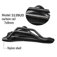 Sillín De Bicicleta Elitaone De Carbono Para MTB/Road 245x139mm Nariz Corta Hueco Asiento De Bicicleta Unisex - details 2