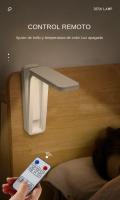 Lámpara De Lectura Para Escritorio LED Plegable Con Control Remoto Y Luz Nocturna USB Para Estudio Y Dormitorio Moderna - details 7