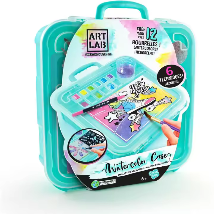 Canal Toys - Art Lab - Súper Maletín de Acuarelas (ART012) - 1