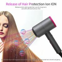 Secador De Pelo Profesional 2000W Con Fuerte Corriente De Aire Caliente Y Frío Iónico Para Salon Con Diffusor Y Broma Negativa - details 4