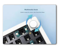 Teclado Mecánico GMK67 65% Con Bluetooth 2.4G Y Retroiluminación RGB Kit Personalizable Hot-swappable Para Escritorio Portátil Y Tablet - details 2