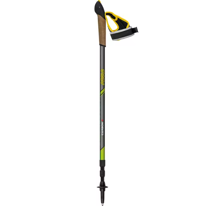 Asolo Bastones Instructor Carbon 3 Dlx Dorado Unisex - 1