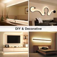 Tira De Luz LED Neón Con Sensor Táctil 5V USB Dimmable Impermeable Fácil De Instalar Para Decoración DIY De La Habitación Flexible Tape Silicone - details 1