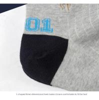 Calcetines De Algodón Aireado Y Secado Rápido Para Hombre Medio Caftán Deportivo Todas Las Estaciones Holstería De Patrón Geométrico - details 8