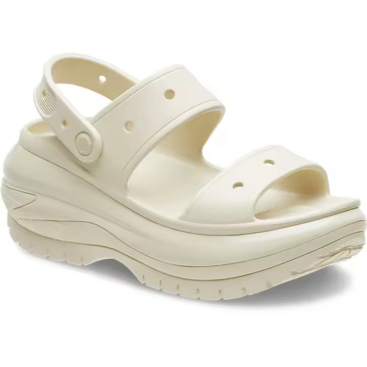 Crocs Sandalias Classic Mega Crush Beige - 1