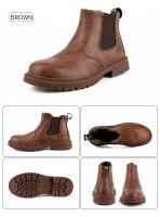 Botas De Trabajo Para Hombre Indestructibles Seguridad Zapatos De Seguridad Con Punta De Acero Antipinchazos Zapatillas De Trabajo Negras Marrones Caqui - details 20