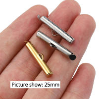 20pcs Tornillos De Acero Inoxidable Para Pulsera Y Collar De Cuentas Multifilamento Hecho En Zhejiang China Metal Clavija Final De Tubo Para DIY Joyería - details 2