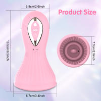 Vibrador De Succión De Pezones Para Mujeres Con Lenguaje Estimulador De Clítoris Masajeador Juguetes Sexuales Para Adultos Material De Silicona Médica - details 6