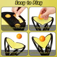 Juego De Juguetes Deportivos Para Padres E Hijos Lanzamiento Y C Atracci N Bola Y Raqueta De Plástico Para Adultos Y Niños Regalo Divertido Para Fitness Y Deportes - details 7