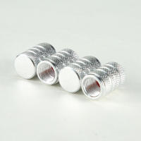 4Pcs Accesorios Universales Para Coche Tapas De Válvula De Neumático Estilo En Rosca Aluminio Válvula De Rueda Accesorios De Automóvil - details 13