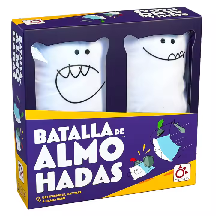 Batalla de Almohadas, un juego de cartas editado por Mercurio - 1