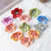 10/20Pcs Cabezas De Flores Rosa Artificiales Para Regalos De Día De La Madre Decoración De Boda Y Hogar Falsas Flores Para DIY - details 7