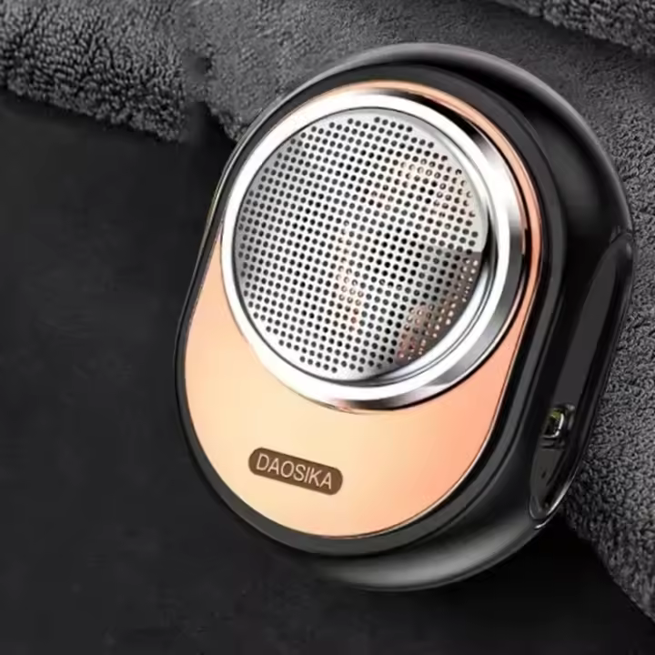 Afeitadora Eléctrica Portátil Para Hombres Mini Cannon De Acero Aleman Cabeza Redonda Potente Storm Shaver Importado De Alemania - 1