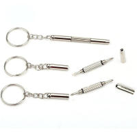 Kit De Reparación De Gafas Con Destornillador 3 En 1 Y Llavero Herramientas Precision Para Relojes Portátiles De AceroTitanio - details 6