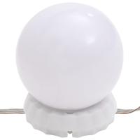 vidaXL Luz de espejo con 8 bombillas LED blanco cálido y blanco frío - details 3
