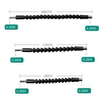 Soporte De Brocas Flexible Para Destornillador Y Taladro Eléctrico Extensión De Eje Universal Con Boquilla De Serpiente Adecuado Para Trabajos DIY En Madera - details 0