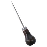 3Pcs Herramienta De Agujero En Cuero Con Mango De Madera Herramienta De Rasguño Y Costura Para Artesanía Y Reparación De Cuero - details 1