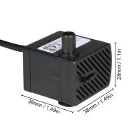 Bomba De Agua Sumergible De 150L/H 180L/H 280L/H Con Un Boquilla Y Cuerda De Energía De 4.9ft (1.5m) Material Plástico - details 0