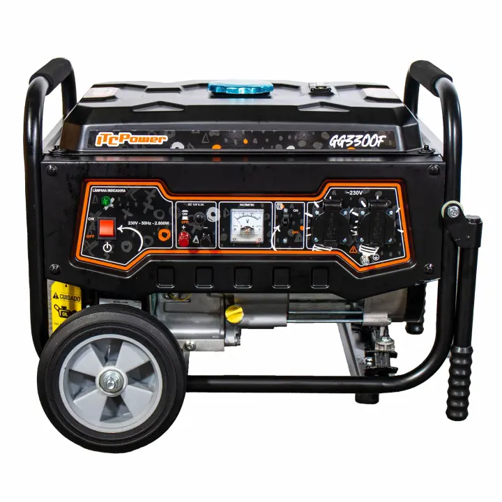 Generador eléctrico gasolina 3000w GG3300F ITCPower - 1