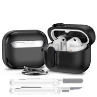 Carcasa Con Cerradura Segura Para Samsung Galaxy Buds 3/3 pro Con Kit De Limpiador Y Llavero Carcasa Para Auriculares Inalámbricos Samsung Galaxy Buds 3 Material TPU - details 11
