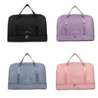 Bolsa De Viaje Impermeable Para Mujer Con Bolsillo Para Maletero Y Manillar De Carrocería Tote De Gimnasio De Weekender Portátil De Un Día - details 4
