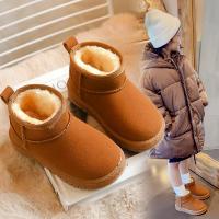 Botas De Nieve Para Niños Y Niñas Antideslizantes Resistentes Al Desgaste Con Pelo Cálido Suela Gruesa Y Suave Para Invierno - details 27