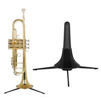Trípode Portátil Para Trompeta Negro Accesorios De Instrumentos De Bronce Soporte Plegable Para Flauta Con Piernas Removibles Herramientas Musicales - details 0