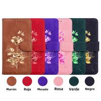 Funda De Cuero Para Samsung Galaxy J6+ J4+ J6 2018 J7 J5 J3 2016 2017 Estilo Clásico Con Soporte De Tarjetas Y Monedero Protector Anti-Scratch Magnético - details 0