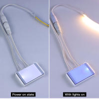 Espejo De Baño Oculto Con Interruptor Táctil De Un Botón 5V Luz LED Para Espejo De Vestíbulo Controlable Por Toque Para Tira De Luz LED USB - details 6