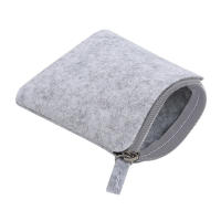 Monedero De Lana Para Hombres Y Mujeres Con Cargador De Moneda Mini Almacenamiento Tarjeta De Crédito ID Bolsa De Auriculares Estuche De Mano Casual Unisex - details 12