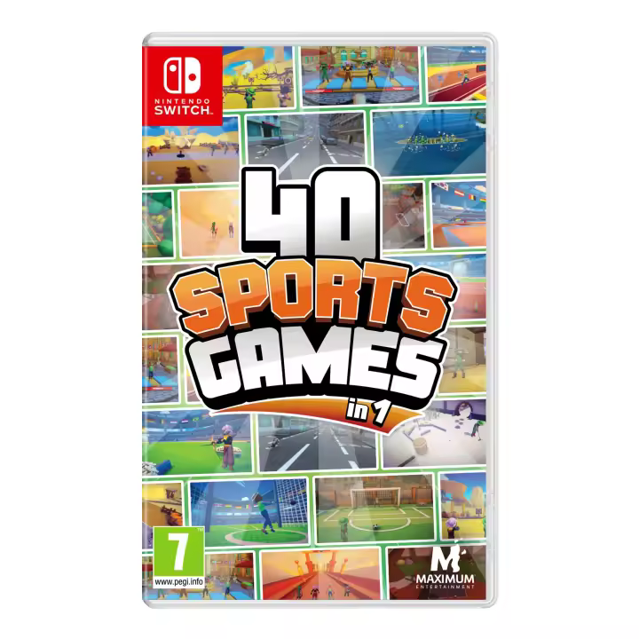 40 Sports Games in 1 - Switch - Nuevo Precintado - PAL España - Meridiem - 1