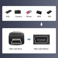 Cable Mini USB Sincroniza y Carga Transferencia de Datos 480 Mbit/s , Cable USB 2.0 macho a mini USB macho 1/2/3 metros Compatible con Tabletas, GPS, Micrófono, PS3, Wii U Pro, Disco Duro Externo, Cámaras Digitales, MP3 etc. Negro - details 2