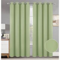 Cortinas Opacas Termicas Aislantes Frio y Calor Cortinas Dormitorio 2 Piezas 140x260 CM Blackout Curtains con Ojales Cortinas Grises Opacas Cortinas para Habitacion Salon Comedor y Dormitorio - details 9
