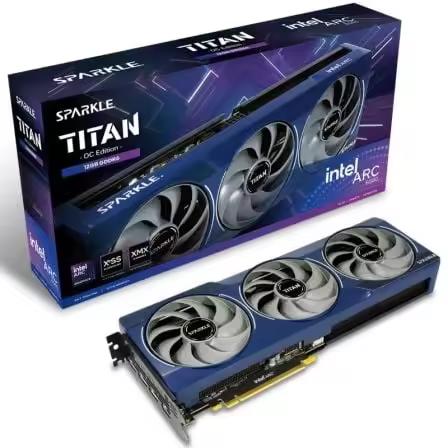Tarjeta Gráfica Sparkle Intel Arc B580 Titan OC Edition/ 12GB GDDR6 - 1